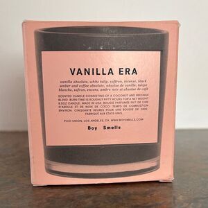 ✨NIB✨ New in Box Boy Smells “Vanilla Era” Candle 8.5oz
